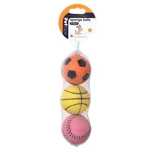 Petface Sponge Balls - Pack of 3