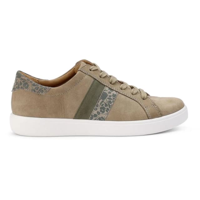 Hotter Womens Wide Fit 'Switched' Trainers in Khaki Size: 5 Khaki Female 5