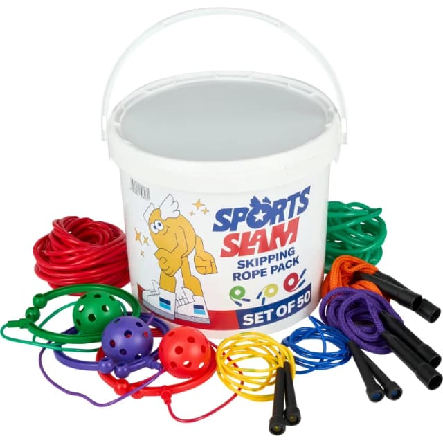 Sports Directory Assorted Skipping Rope Bucket Pack Neutral unisex One Size