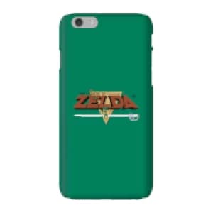 Nintendo The Legend Of Zelda Retro Logo Phone Case - iPhone 6 - Snap Case - Gloss
