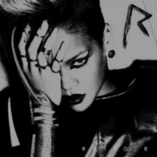 RIHANNA Rated R 2LP Black unisex