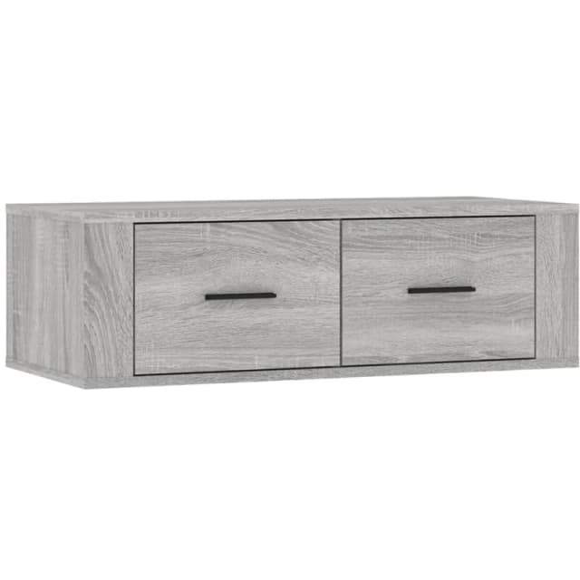 Vidaxl Hanging TV Cabinet Grey Sonoma 80X36X25cm Engineered Wood, Grey 816838