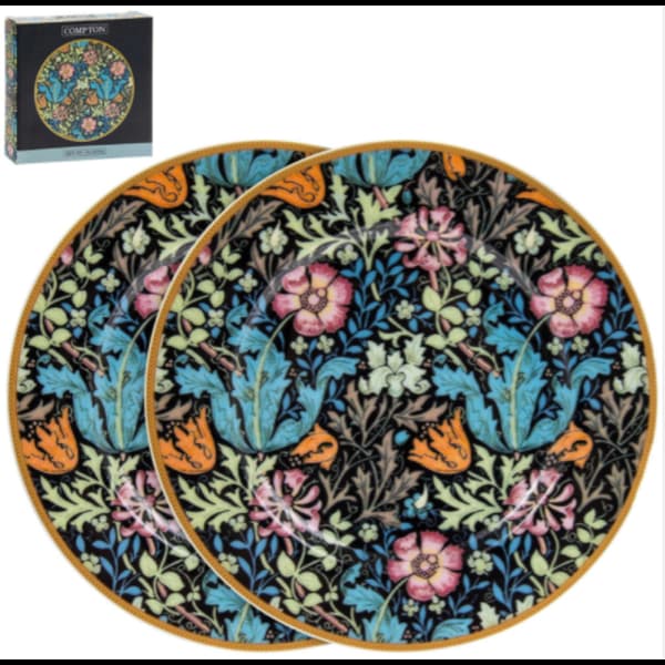 Compton Plates 2 Set By Lesser & Pavey