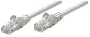 Intellinet Network Patch Cable, Cat5e, 2m, Grey, CCA, U/UTP, PVC,...