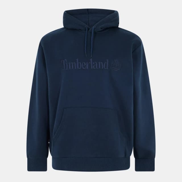 Tonal Embroidered Logo Hoodie in Cotton Mix