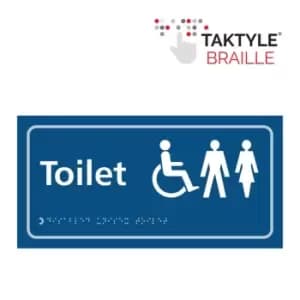 Toilet (Disabled/Gents/Ladies) - Taktyle (300 x 150mm)