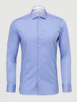Ted Baker Endurance Roset Slick Rick Shirt, Blue, Size 15, Men