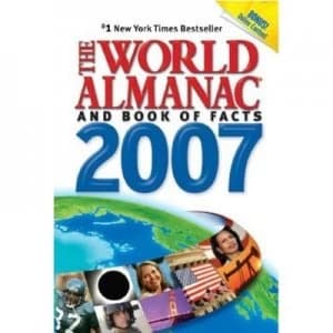 The World Almanac and Book of Facts 2007 by Sarah Janssen and Vincent G Spadafora Paperback