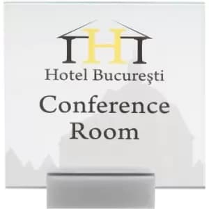 Door Sign Monaco 14.8x14.8x2.5cm Moedel n/a