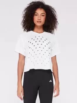 adidas Performance T-Shirt (short Sleeve) - White, Size XS, Women