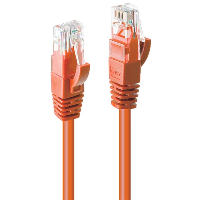 Lindy 15m Cat.6 U/UTP Network Cable, Green