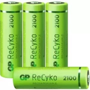 GP Batteries ReCyko+ HR06 AA battery (rechargeable) NiMH 2100 mAh 1.2 V 4 pc(s)