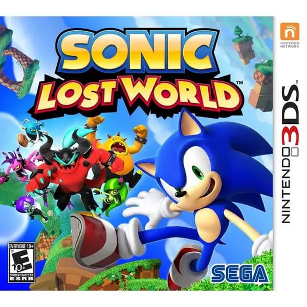 Sonic Lost World Nintendo 3DS Game