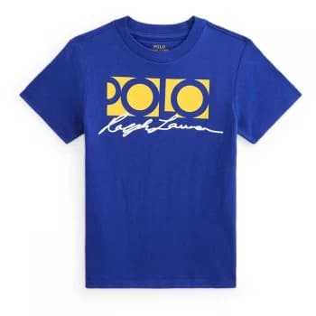 Polo Ralph Lauren Polo Ralph Lauren Signature T Shirt - Active Royal