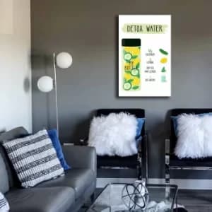 45702021C-033 Multicolor Decorative Canvas Painting