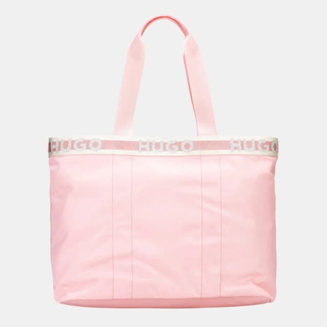 Hugo Branding Tote Bag - Pink Pink One Size