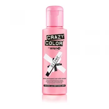 Crazy Color Semi Permanent Hair Color Cream Silver 027