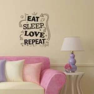 YS-22 Black Decorative Wall Sticker