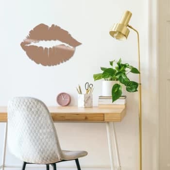 K?ss - Copper Copper Decorative Metal Wall Accessory