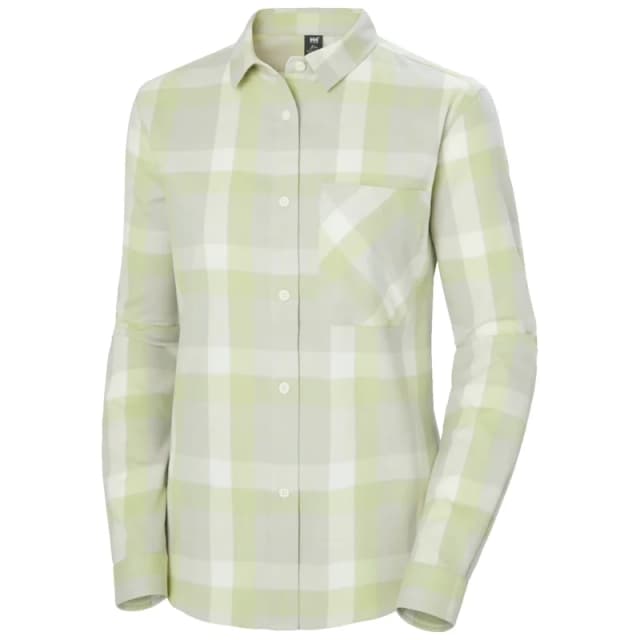 Helly Hansen Woman's shirt Helly Hansen Lokka Flanne Vert Female XL