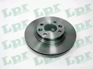LPR Brake disc Internally Vented R1062V Brake rotor,Brake discs RENAULT,DACIA,SMART,Clio IV Schragheck (BH_),Twingo III Schragheck (BCM_)