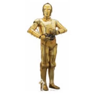 Star Wars: The Last Jedi - C-3PO Lifesize Cardboard Cut Out