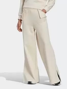 adidas Originals Adicolor Clean Classics Tracksuit Bottoms, White, Size 8, Women