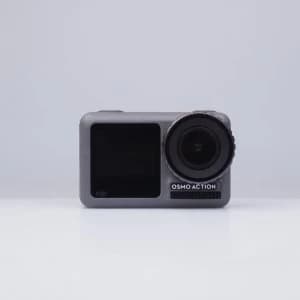 DJI Osmo Action Black with Generic Tempered Glass Screen Protector
