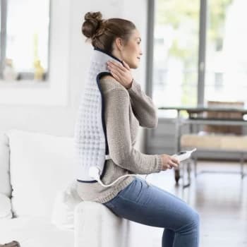 Heat Pad for Neck and Back HP 460 Grey - Grey - Medisana