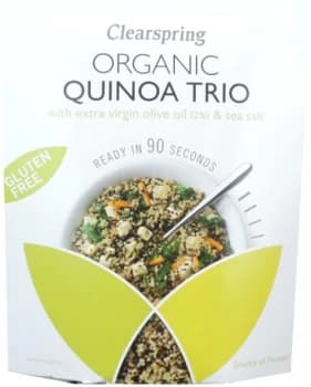 Clearspring 90 Second Tricolour Quinoa - 250g