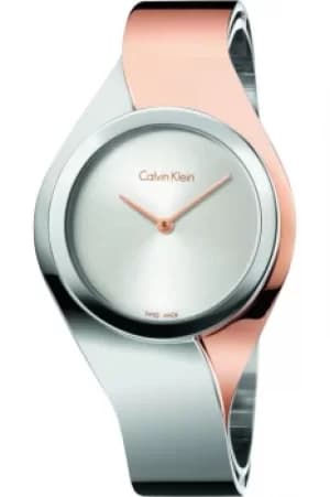 Ladies Calvin Klein Senses Small Bangle Watch K5N2S1Z6