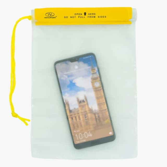 Medium waterproof PVC pouch Highlander Blanc Unisex TU