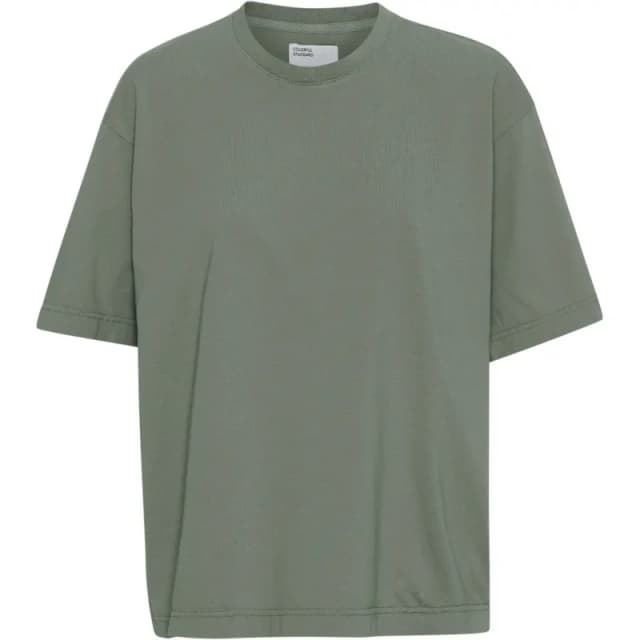 Colorful Standard Womens T-Shirt Colorful Standard Organic oversized dusty olive Vert Female L