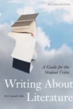 Writing about Literature by W. F. Garrett-Petts Paperback