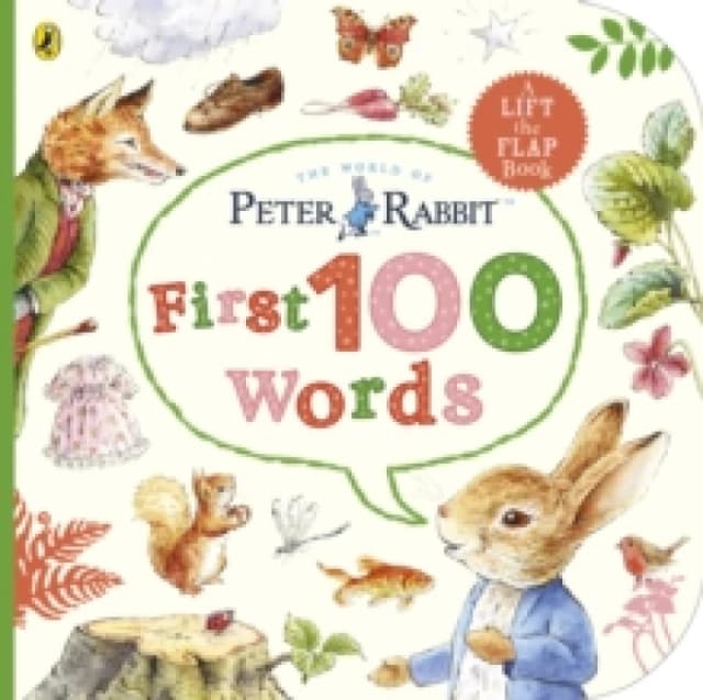 Peter Rabbit Peter's First 100 Words Board book