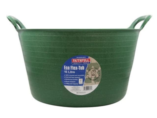 Faithfull Eco Flex Tub FAIECOFLXG15 Volume: 15l
