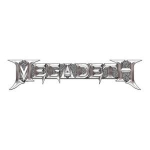 Megadeth - Chrome Logo Pin Badge