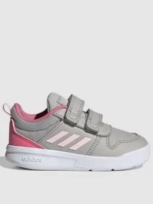 adidas Infant Tensaur, Grey/Pink, Size 4