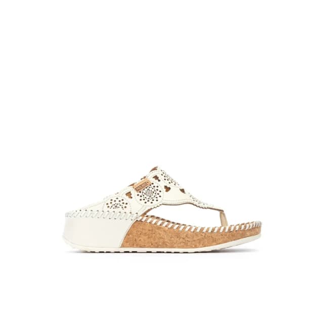 Pikolinos Marina W1C Leather Womens Comfort Sandals - Nata - Size:UK 7-7.5