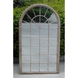 Charles Bentley Garden Single Arch Mirror - Natural