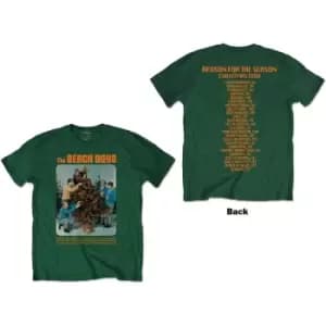 The Beach Boys - Xmas Album Unisex XX-Large T-Shirt - Green