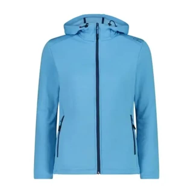 Womens hooded fleece CMP Bleu Female L