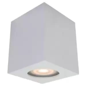 Netlighting Modern Surface Mounted White 1 Light, GU10, IP44 - ITLIT8003S1-WH