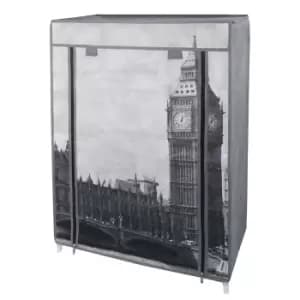 Jocca Shoe Wardrobe London Print - Black and White