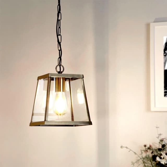 SO'HOME 1-Light Industrial Pendant in Brass Antique Brass ONE SIZE