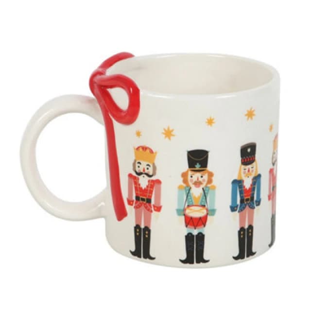 Something Different Something Different Nutcracker Ceramic Mug in White White One Size Unisex 5063750988931