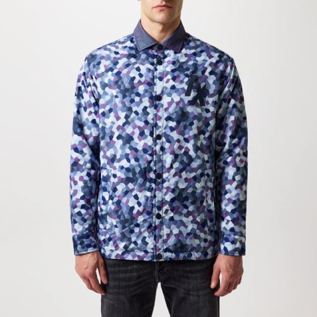 ARMANI EXCHANGE Ax Blouson Bomber Jacket - Purple Purple XS