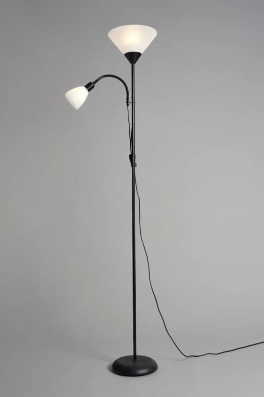 BHS Lighting Mother & Child Floor Lamp in Black Unisex