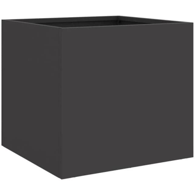 VIDAXL Planter Black 32x30x29cm Steel Vidaxl 8721012363939