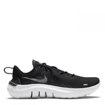 Nike Flex Run 2021 Mens Running Shoe - Black/White